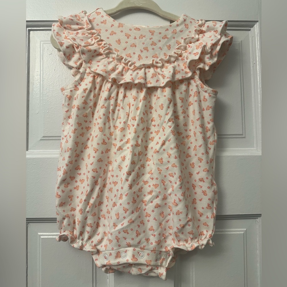 Janie and Jack Bunny Romper